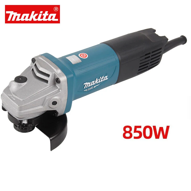 

Makita Angle Grinder 100mm (4") Slide Switch Metal Cutting Machine Power Tool Woodworking Repair Grinding Tools 540W/720W/850W