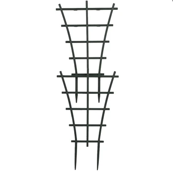 

2 Pcs Plant Climbing Trellis DIY Garden Plastic Mini Superimposed Potted Plant Support Garden Trellises for Plant Vines