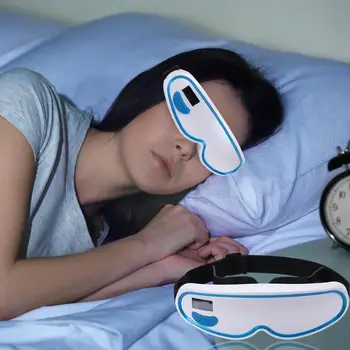 

Electric Air Pressure Eye Massager Smooth Appearance Superb Craftsmanship Fatigue Relieve Bluetooth Hot Therapy Device
