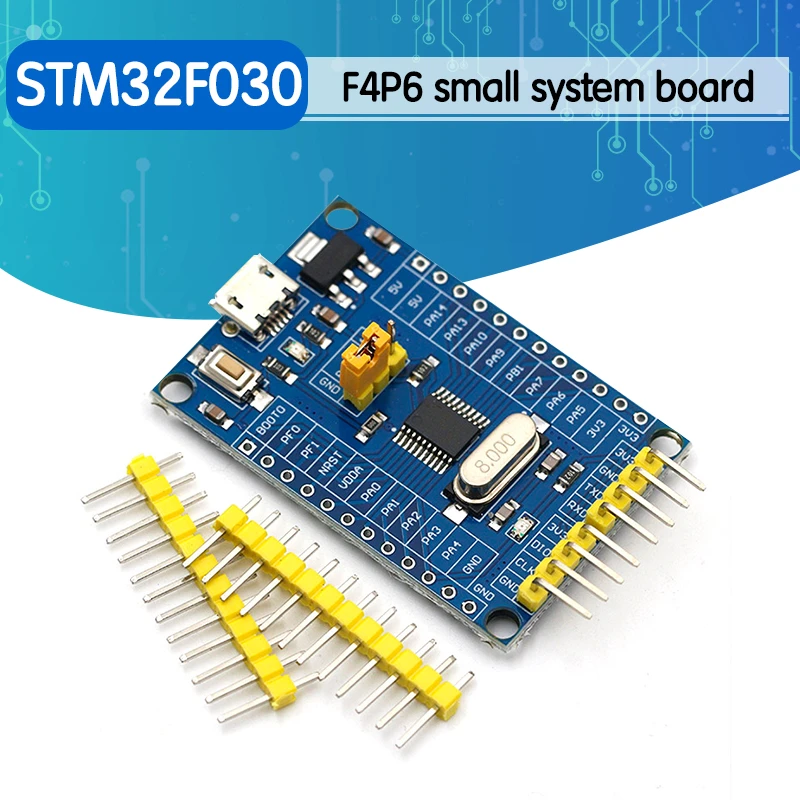 10Pcs Small STM32F030F4P6 Systems Development Board Cortex-M0 Core 32bit Mini System Universal Motorcycle