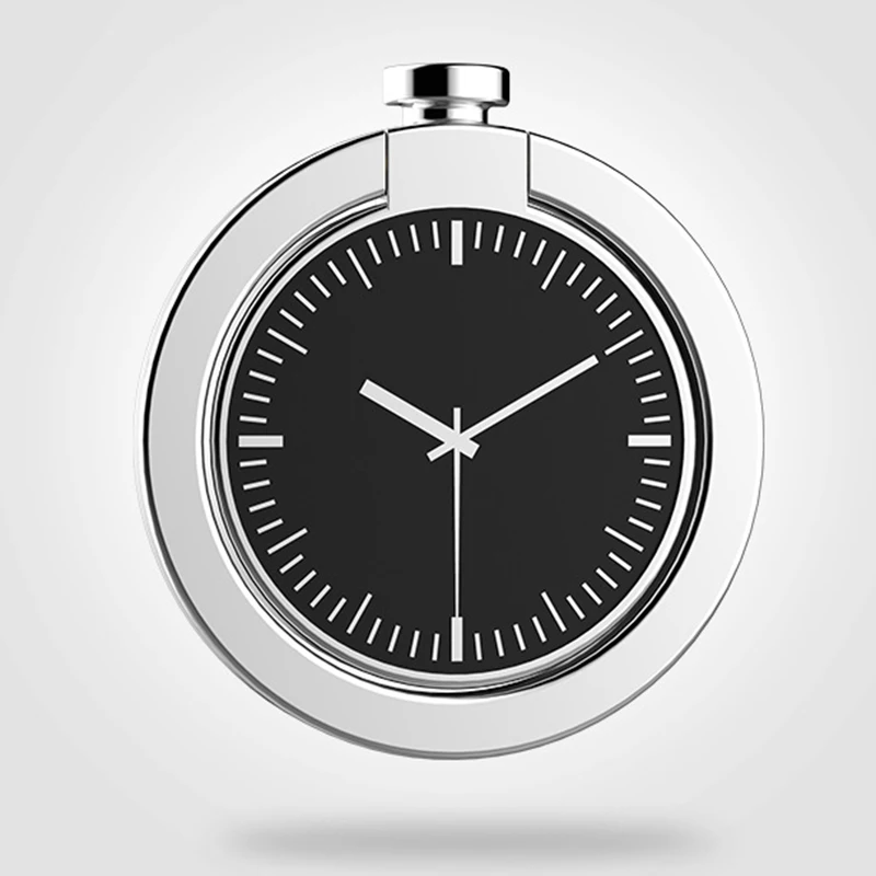 silver Кольцо на палец, держатель для мобильного телефона, подставка, роскошные часы с узором, Универсальная металлическая поддержка, вращение на 360 градусов, для iPhone X 8 Plus, samsung - Цвет: silver