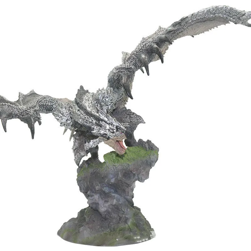 1" Игрушечная статуэтка животного Дракон бюст моделирование Искусство ремесло Полноразмерное портретное украшение ПВХ фигурка игрушка коробка 20-30 см V886