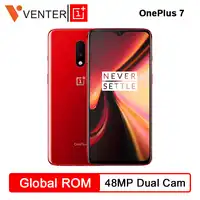 Original Oneplus 7 Snapdragon 855 Octa Core Smartphone 6.41" AMOLED Screen 48MP+16MP Dual Rear 16MP Front Cams NFC Mobile Phone