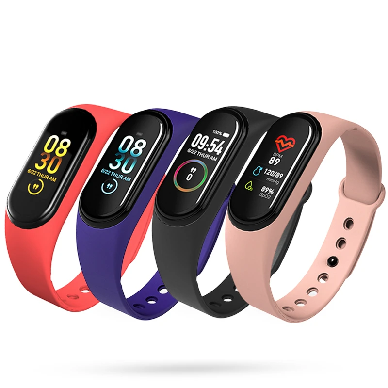 M4 Smart Band Fitness Bracelet Smartband smart bracelet Smart Watch Android IOS  Heart Rate Tracker montre connect relogio smart