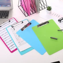 Пластиковый многослойный офисный блокнот цветная папка доска студенческий лист для копирования со шкалой толстый шпон клип