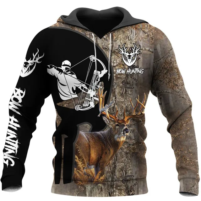 Spring And Autumn Maple Leaves Camouflage 3D Hoodies Men Women Outdoor Fishing Camping Hunting Clothing Unisex Hooded Coats Tops DWSL-3017