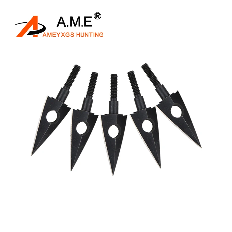 

Archery Broadheads Arrowheads Carbon Steel Hunting Target Traditional Arrow Tips Shooting Sports Compound Recurve Bow C