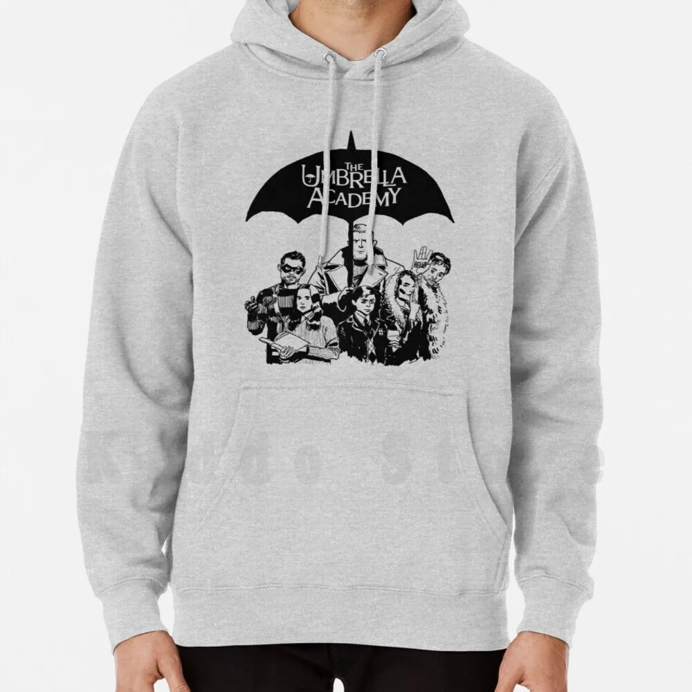 Ombrello Sketch Academy Felpa Con Cappuccio Manica Lunga Academy Ombrello Academy The Umbrella Academy 2 Ombrello