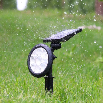 

9 LED Solar Variable color Light Outdoor Landscape Lights Lawn Waterproof Lighting Solar Panel Garden Path Spotlights Lighting