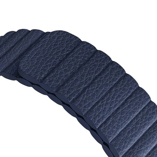 Ремешок для apple watch 42 мм 38 мм 44 мм 40 мм correa iwatch 5 4 3 2 кожаный магнитный браслет с петлей аксессуары для apple watch 5 - Цвет ремешка: Blue