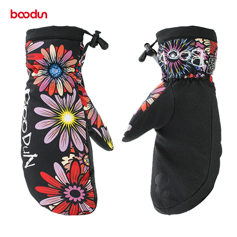 

Winter Ski Gloves Bicycle Gloves Men And Women-Thick Warm Windproof Waterproof Cycling Gloves
