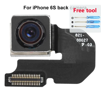 

KiKiss Main Back Camera For iPhone 6S Rear Camera with Flex Cable Facing Model Original Tested Mobile Phone Replacement Parts
