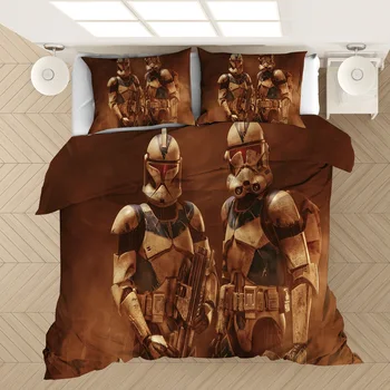 

Film Star Wars Bedding Set Bedroom Decor Boys Men Gift Hypoallergenic Quilt Cover 1PC Duvet Cover with Pillowcase Dropship