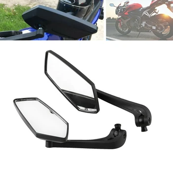 

Motorcycle Handlebar Rear View Side Mirror Rearview Mirrors Universal for Honda Kawasaki Yamaha Suzuki Scooter Benelli , 2Pcs