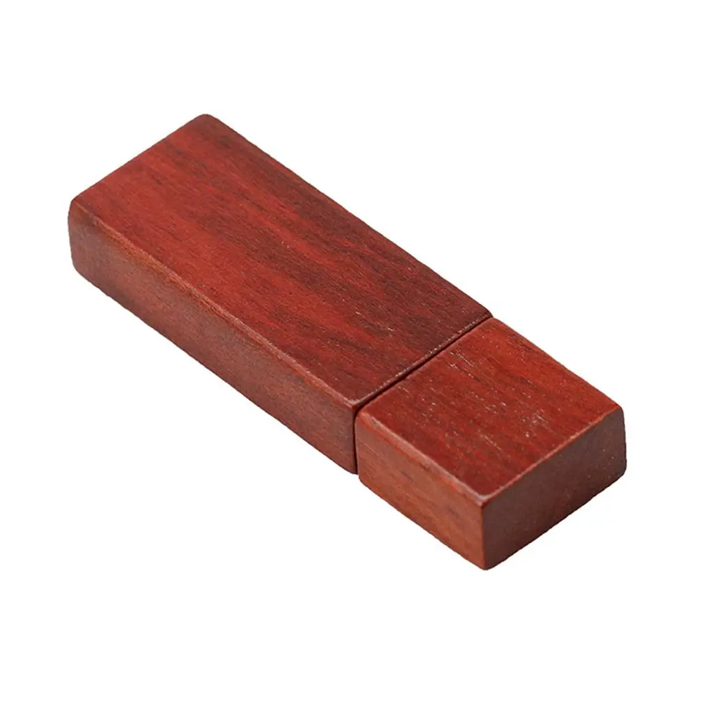 

Rose Wood Rectangle Shape USB2.0 Flash Drives Memory Stick Pen Thumb U Disk Pendrive for Laptops Notebook Wedding Gift