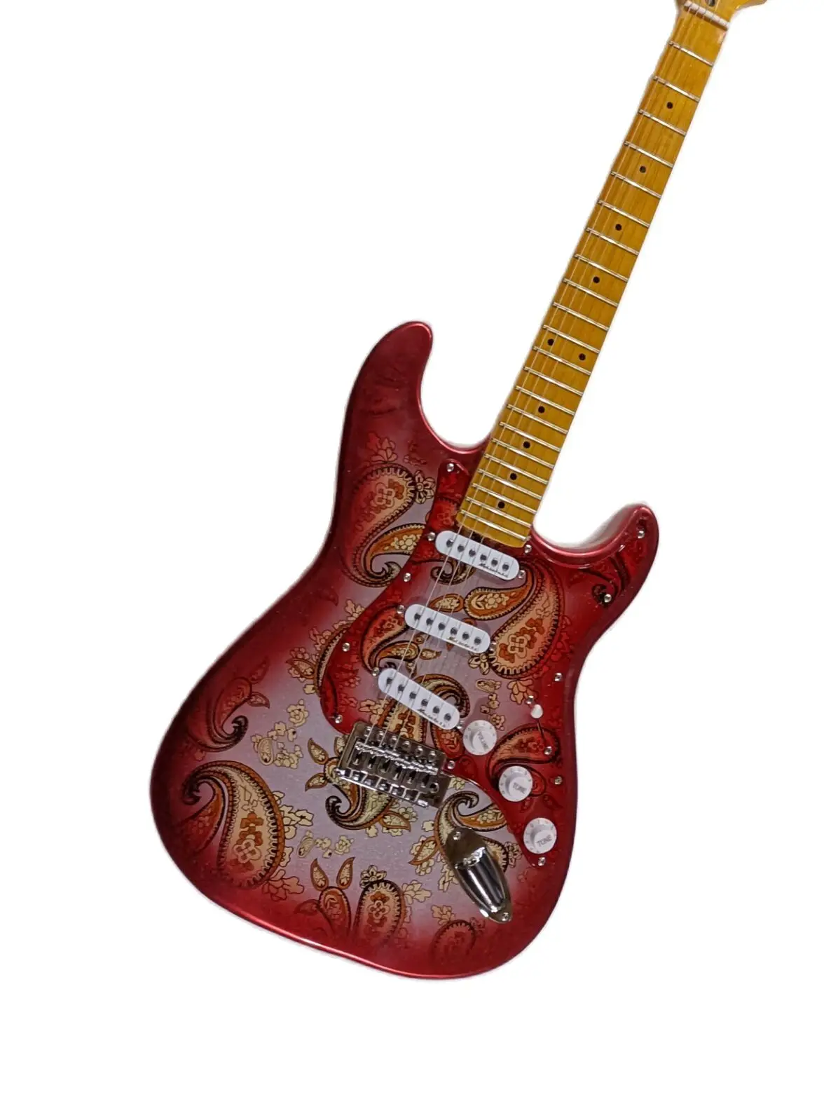 free shipping customize flowers electric Guitar top quality handmade