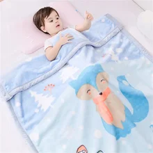 Couverture d'emmaillotage pour bébé, Animal de dessin animé pour bébé fille et garçon, garde au chaud, pour la sieste de la maternelle