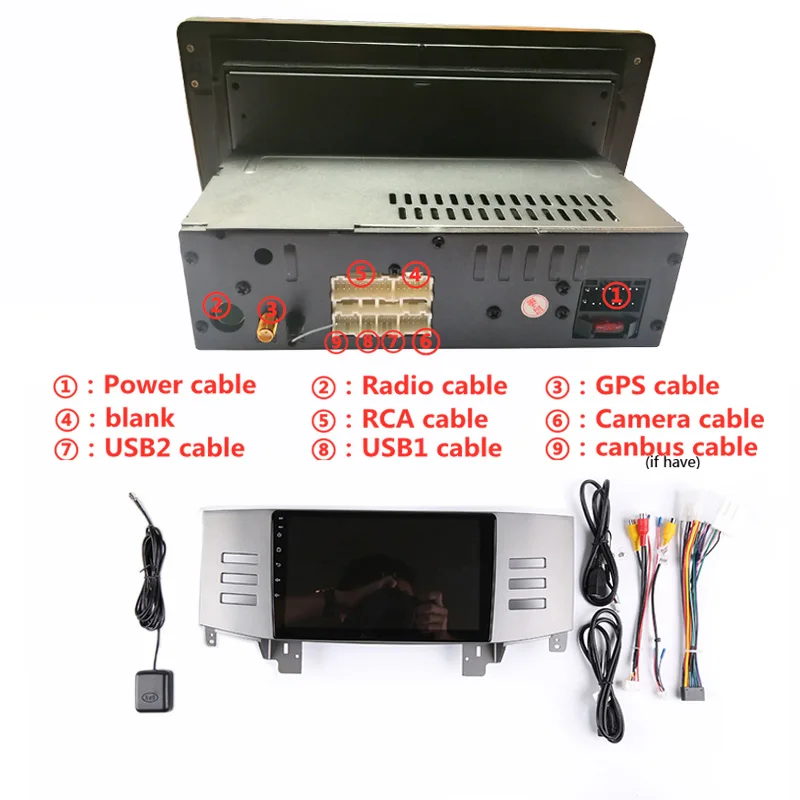 Автомагнитола 9 &quot 4 Гб ОЗУ 8 ядер Android DVD GPS навигация для Toyota Reiz Mark x 2007 2008 2009 стерео