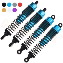 4 шт. Регулируемый HSP 108004 08041 Алюминиевый Масляный амортизатор масляные детали для 1:10 внедорожников Monster Truck RC Car 4WD