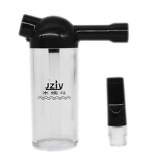 Перепелиный Мини Кальян курительный фильтр, табачная водопровод, классический, Классический фильтр для воды курильщик, черный