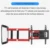 Настенный кронштейн ТЕЛЕВИЗОРА для 32-80-дюймового телевизора Full Motion TV Frame Поворотный Шарнирный 4 Длинных рычага Max VESA 600x400mm 80kg Loading