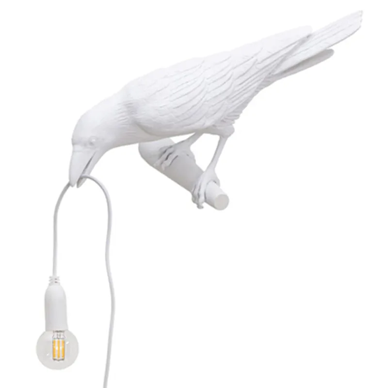 

Italian Seletti Bird wall Lamp Decorative Home Desk Lamp Bird Wall Lamp Animal Furniture Bird Lamp Seletti Bird Living Lamp