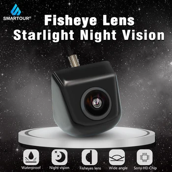 

Smartour Vehicle Rear Front Side View Camera AHD Fish Eyes Night Vision Waterproof IP68 Car Reversing Back Up Camera Universal
