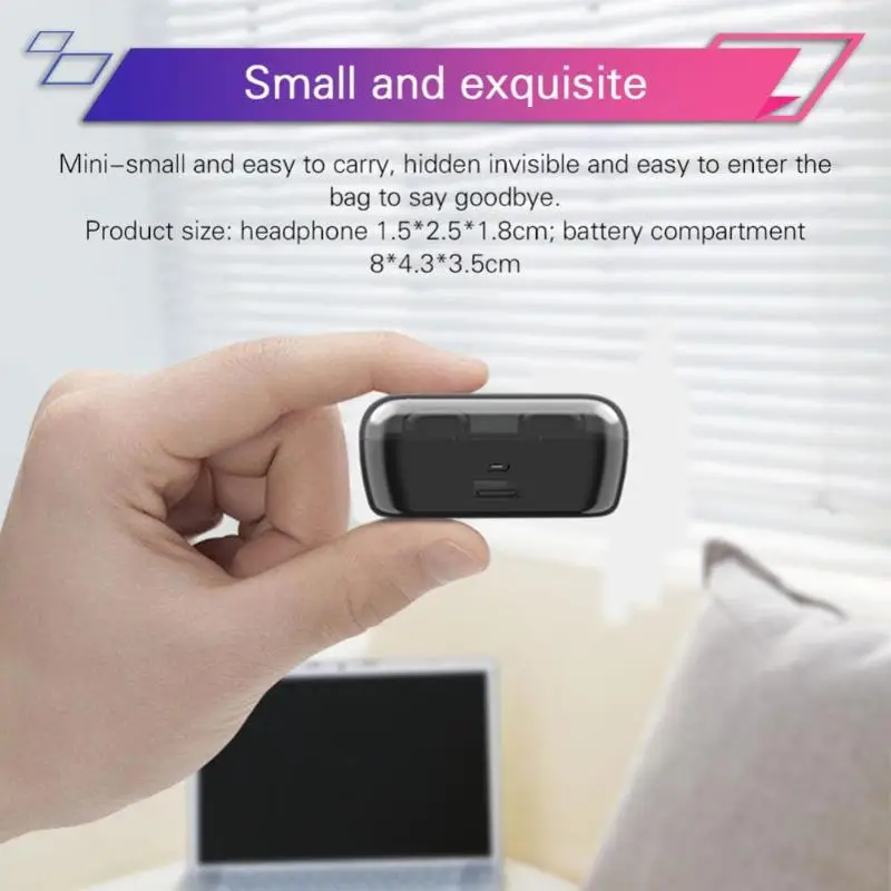 TWS Bluetooth 5,0 наушники Беспроводная зарядная гарнитура стерео спортивные наушники