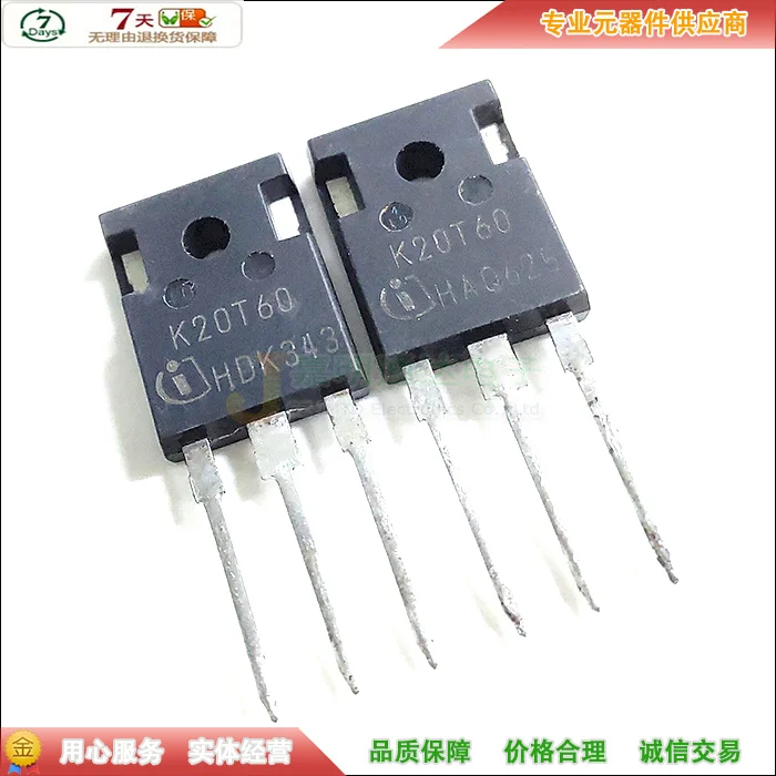 5 шт./K20T60 IKW20N60T N-TO-247 600V 20A
