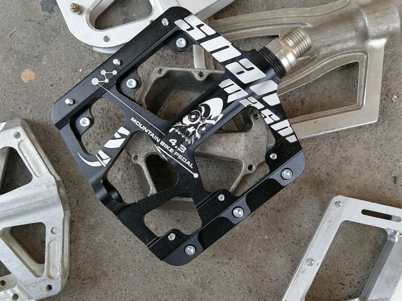 2019New cnc из алюминиевого сплава сверхлегкий 3 подшипники педали горный велосипед MTB анодирование педали велосипедные педали 6 цветов
