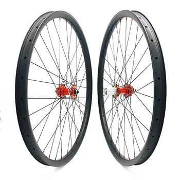 

29er carbon wheelset mtb disc wheel 35x25 tubeless 29 mtb rim Hope pro4 boost 32H pillar X-TRA 1420 110x15 148x12 Shimano XD 11s