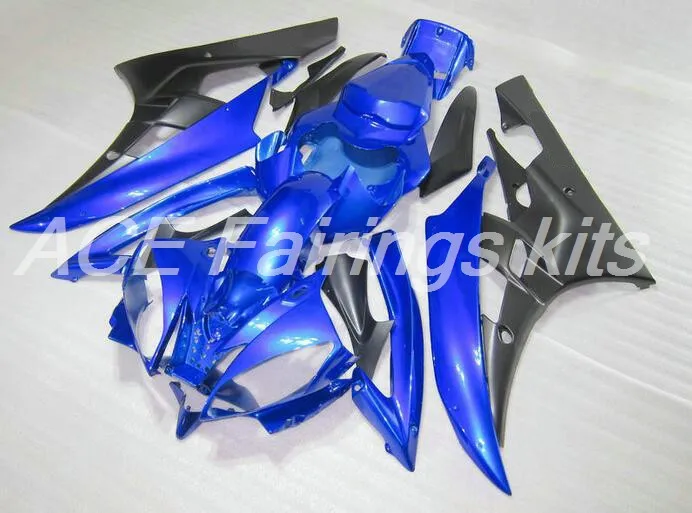 

4Gifts New ABS Full fairing kits for YAMAHA YZF-R6 2006 2007 fairings set YZF R6 06 07 Injection Molding Hot black blue color