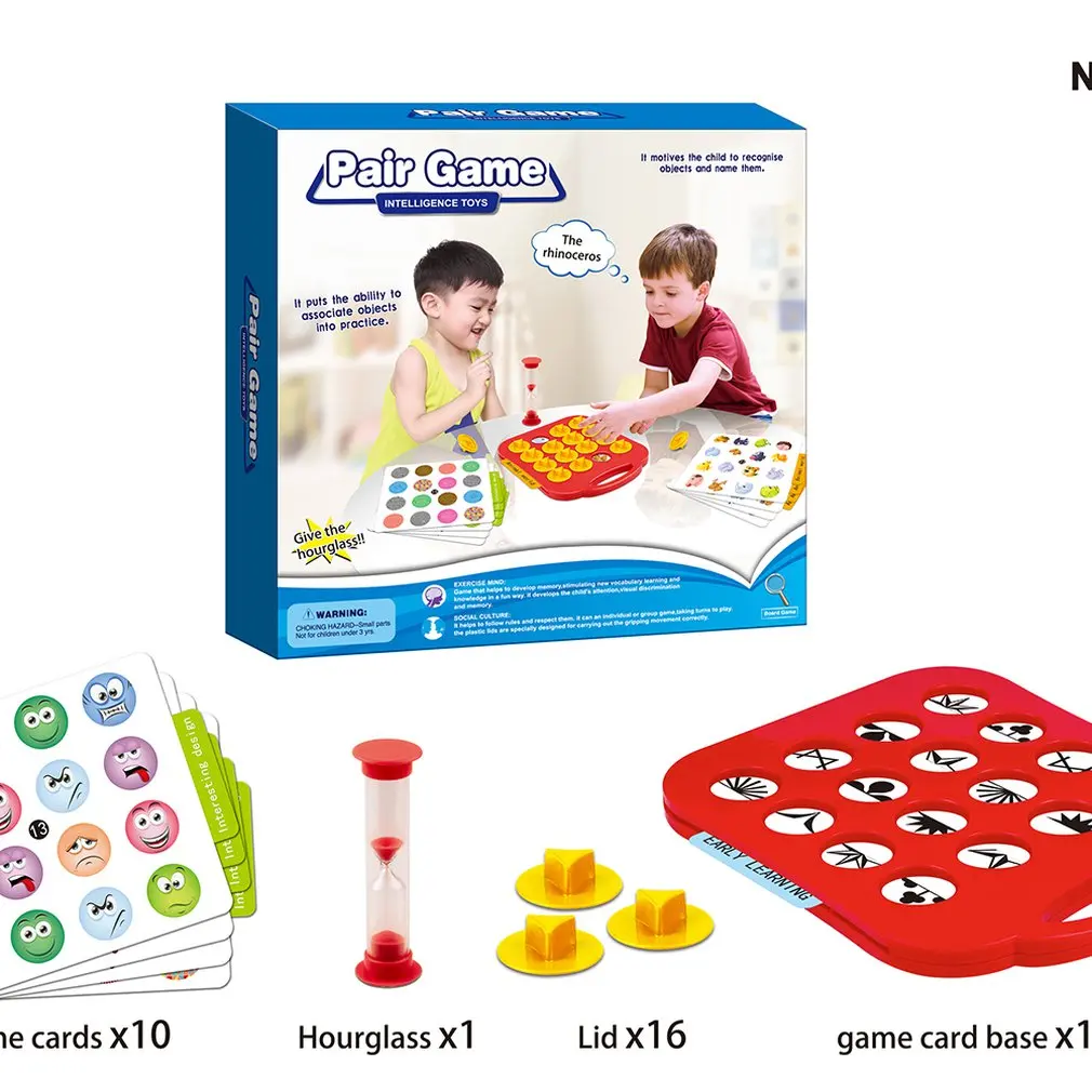 Детская обучающая парная игра с памятью для раннего образования, Интерактивная игрушка для родителей и детей, шахматные игрушки, подарок для детской вечеринки