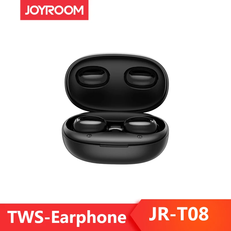 

JOYROOM T08 Earphone Airdots TWS Bluetooth 5.0 Handsfree Wireless Stereo Waterproof Touch Control Binaural Call Sports Earbuds