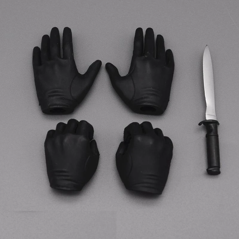 

Фотообои для продажи, модель с черными перчатками 1/6 с обычной коллекцией 12-дюймовых кукольных фигурок