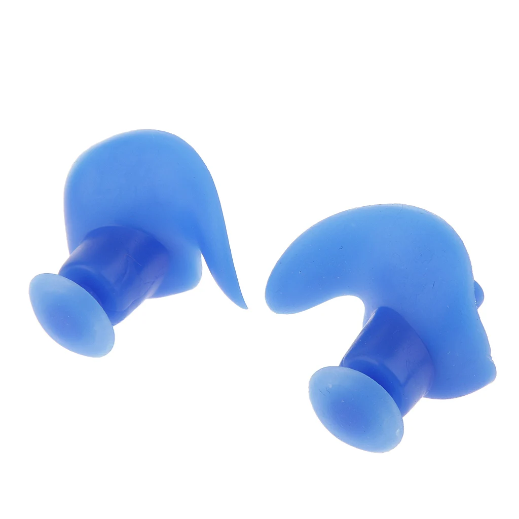 2 Pcs Waterproof Swim Headband Ear Band Protecter with Swimming Earplugs Swimming Caps