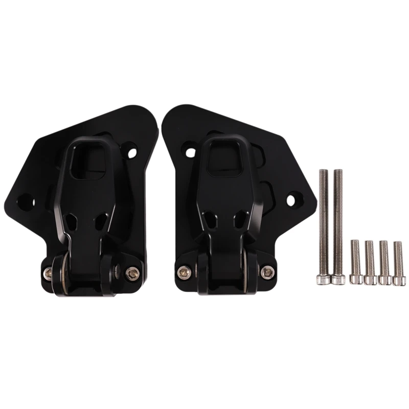 

Motorcycle Folding Rear Footrests CNC Rear Set Foot Pegs Footrest for HONDA X-ADV XADV X ADV 2017 Passengers Pedal