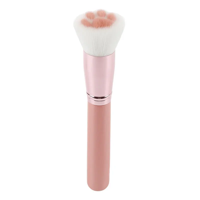 1Pcs Cat Claw Paw Makeup Brush Cat Foundation Brush Long Lasting Concealer Blush Beauty Tool makeup brushes - Handle Color: 01