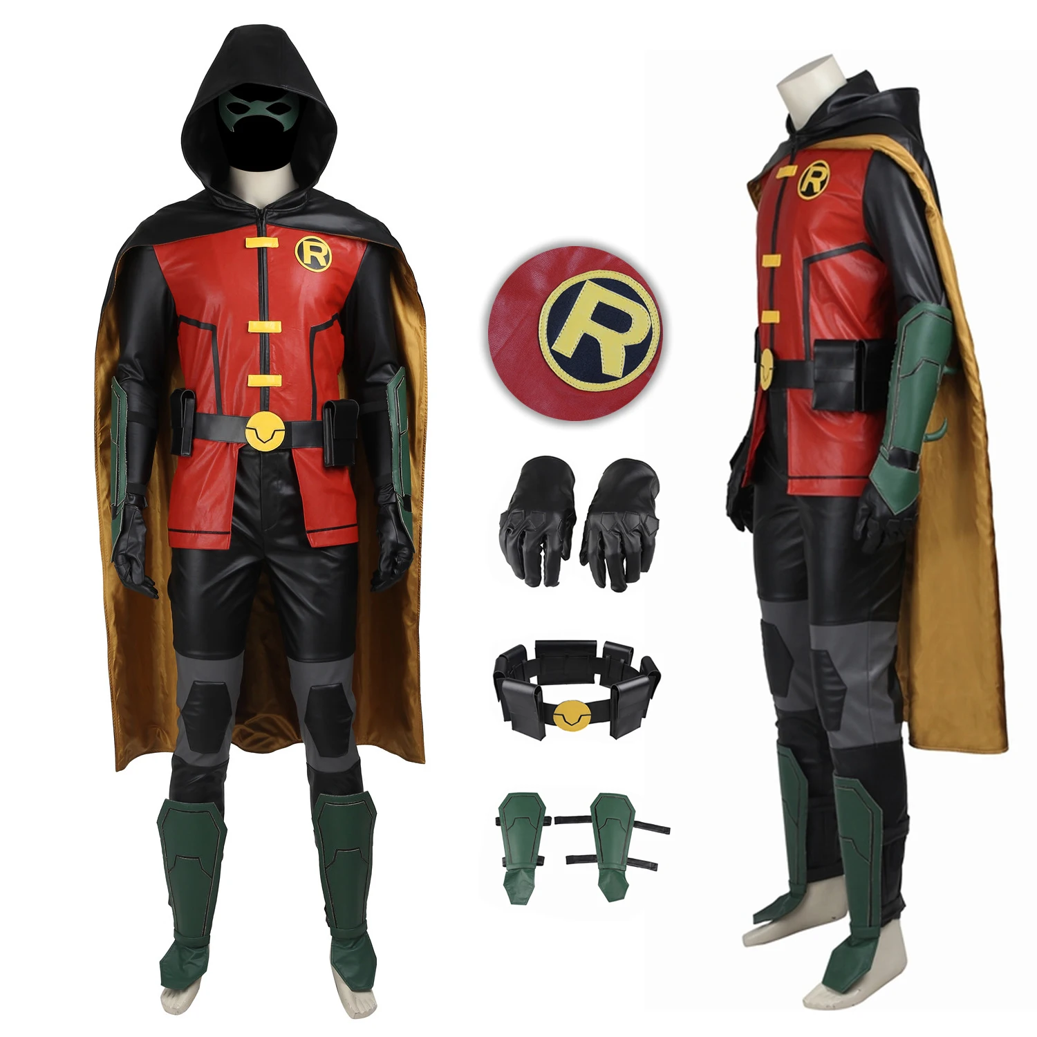 Compra Disfraz de Cosplay de Robin, Liga de la justicia, vs. Teen Titans en  la tienda en línea Realsis Store a un precio de 157.55 eur con entrega:  especificaciones, fotos y comentarios, image size:1500x1500