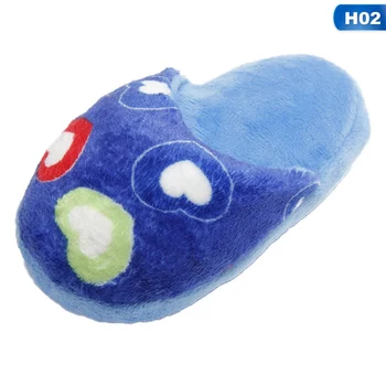 

Soft Fleece Slippers Squeak Toys Lovely Lobster Voice Toys Sound Squeaky Plush Toy For Small Dog Pet Supply Dog Toy