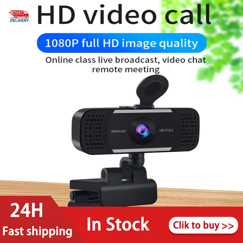 Новейшая 4K 1080P Автофокус веб камеры компьютера С микрофоном Шум для снижения