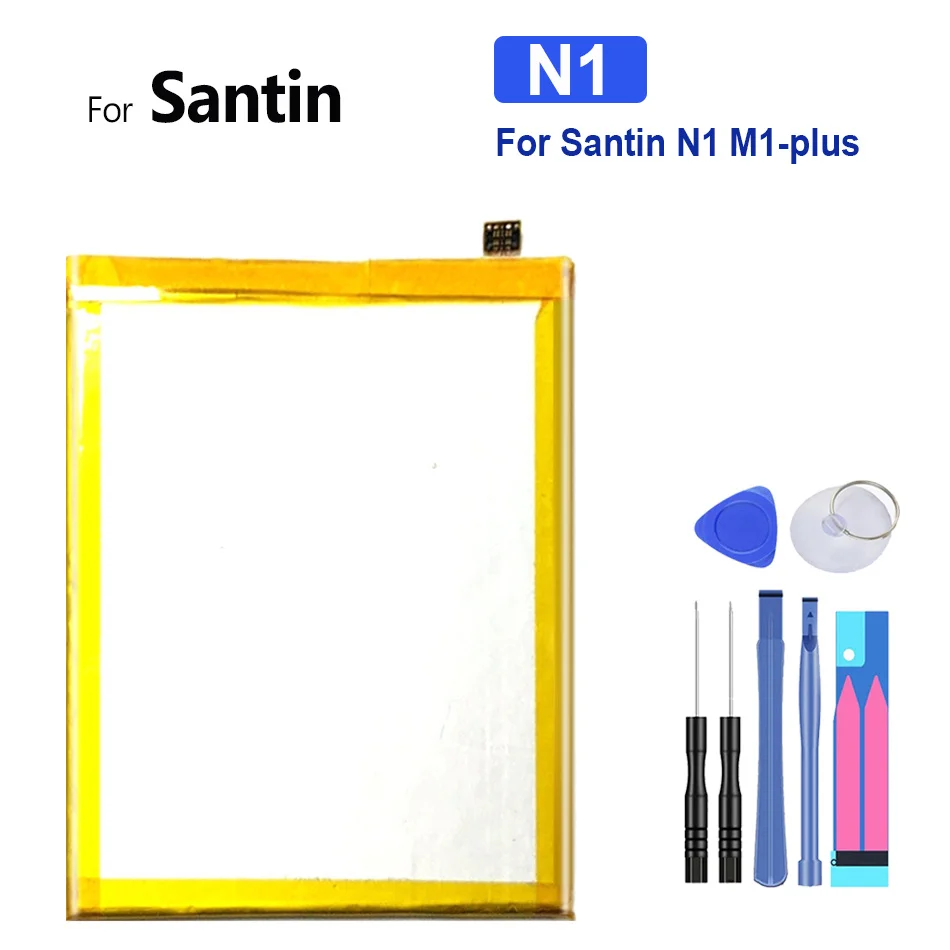Запасная батарея N 1 для Santin N1 M1-plus 2950mAh | Мобильные телефоны и аксессуары
