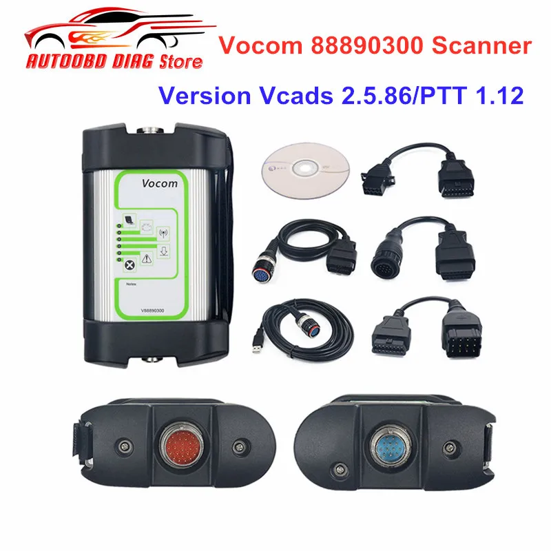 

Newest Update Online Vocom With USB Interface For Volvo Vocom 88890300 Diagnostic Tool Vo-com Scanner DHL Free