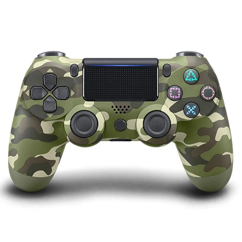 wireless Camo Green Bluetooth беспроводной/проводной джойстик для PS4 контроллер подходит для mando ps4 консоль для Playstation Dualshock 4 геймпад для PS3 - Цвет: wireless Camo Green