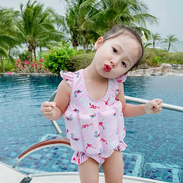 Baby Girl Swimming Costume With Floats atelieryuwa.ciao.jp