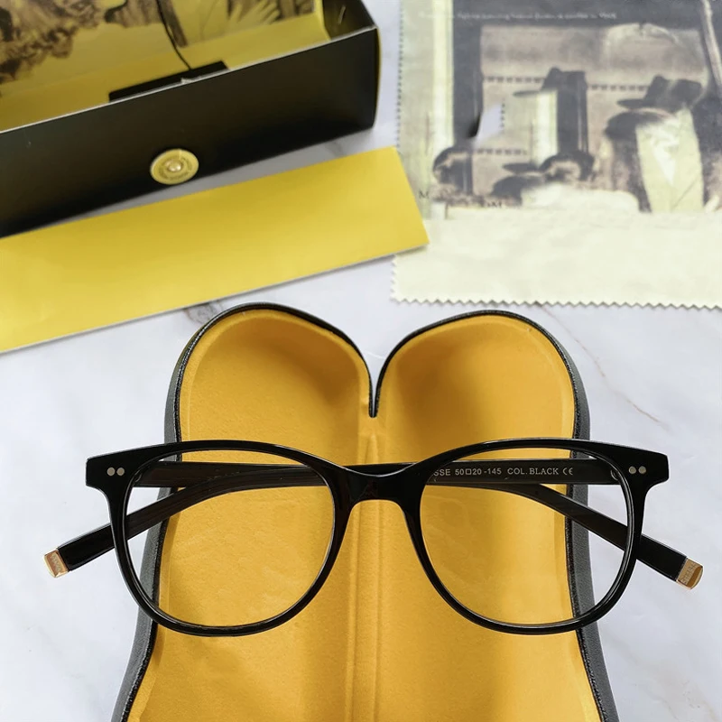 

Luxury Brand JESSE Acetate Glasses Frame Men Women Vintage Eyeglasses Frame Optical Myopia Prescription Spectacles Eyewear