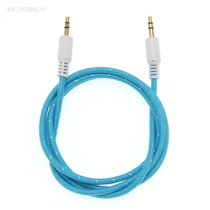 3 5MM Audio Cable 3 5 Jack To Jack AUX Cable Headphone Beats Speaker For iPhone Car Male to Male AUX Cord Spring Cable