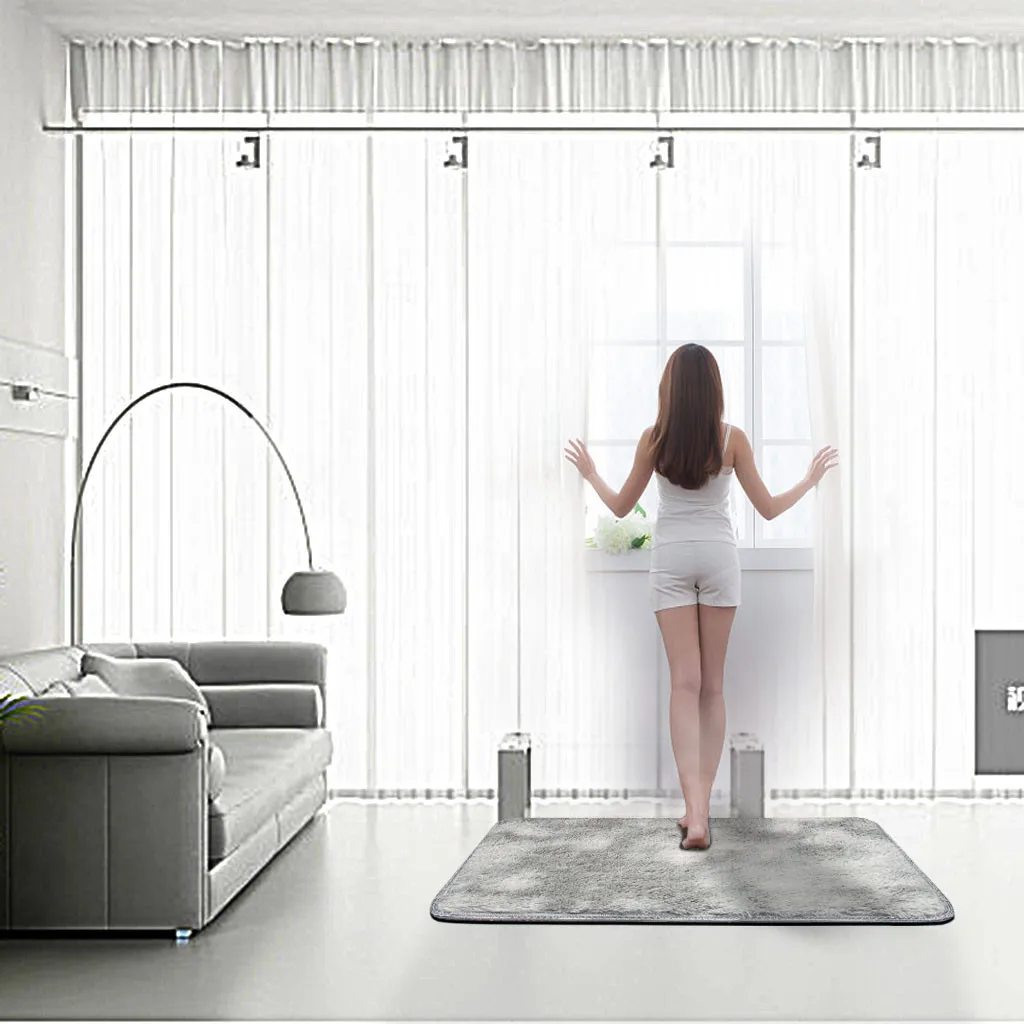 Супер мягкий Шелковый шерстяной ковер современный для дома шелковистые ковры