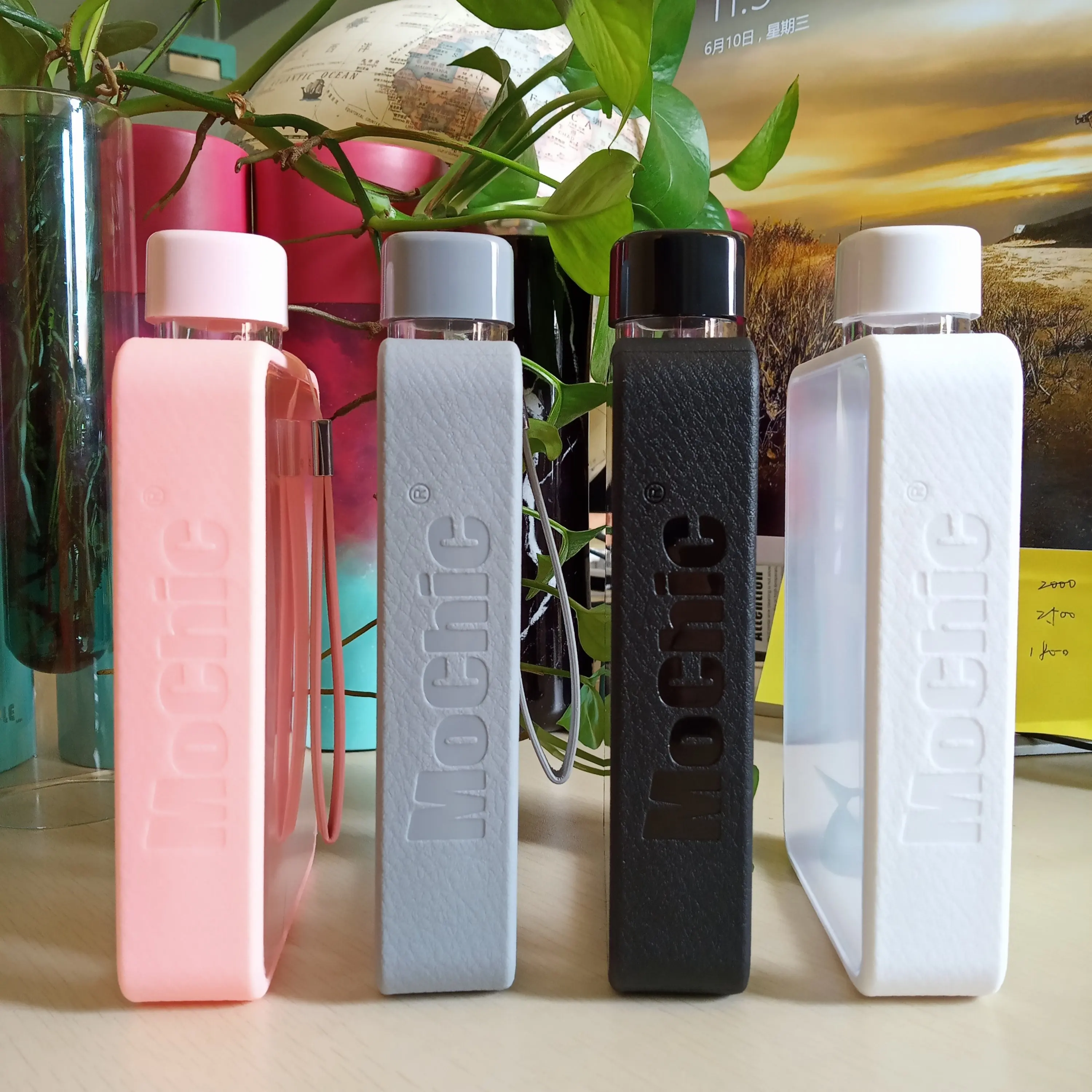 BPA A5 плоский чайник на заказ бутылка для воды пара Корейская версия