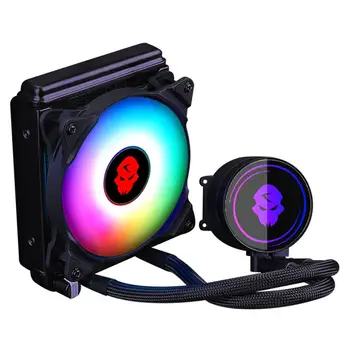 

120MM RGB Integrated Radiator Multi-platform Wear-resistant CPU Mute Radiator Cooling Set